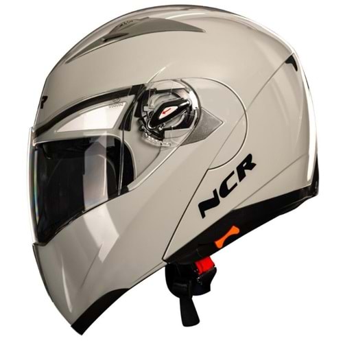 Kask Ncr-158 Çene Açılır Gözlüklü E-Ce Belgeli-Cool Gri