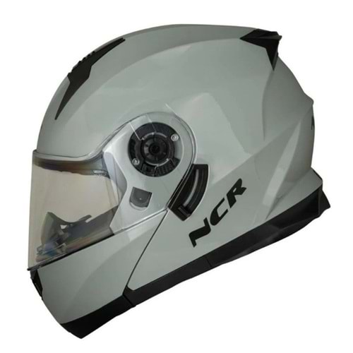Kask Çene Açılır Visorlü 162 Ece Belgeli-Cool Gri