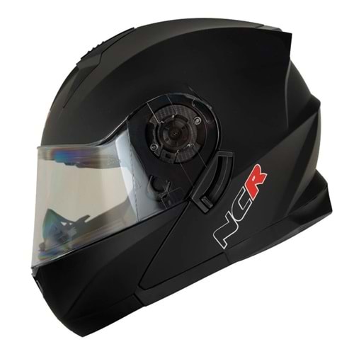 Kask Çene Açılır Visorlü 162 Ece Belgeli- Mat Siyah