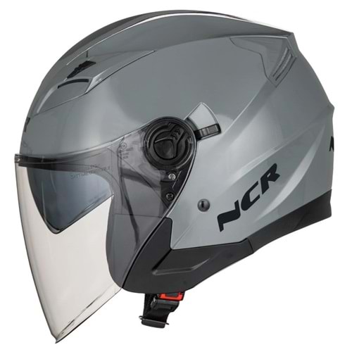 Kask Çenesiz Vizörlü 708 Ece Belgeli-Nardo Gri