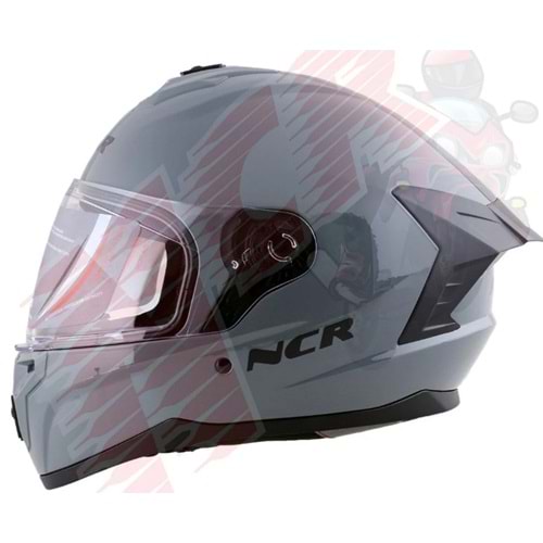 Kask Kapalı M70 Ece Sertifikalı-Nardo Gri