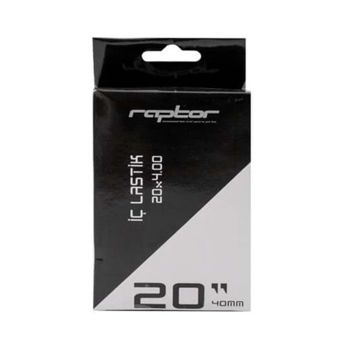 Raptor - İç Lastik - 20 X 4.00 Av40Mm - Siyah