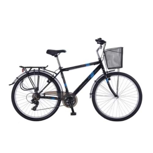 Salcano Bodrum Man 28 Jant K:19 V Siyah Turkuaz Şehir Bisikleti