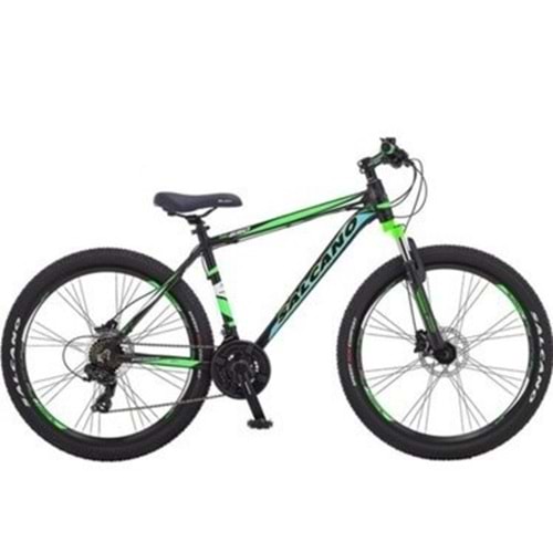 Salcano Ng650 27,5 Jant K:16 Hd Mat Siyah Yeşil Turkuaz Dağ Bisikleti