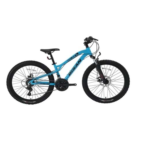 Bisan Kdx 2800 24 Jant 21V Md Açık Mavi Siyah Dağ Bisikleti