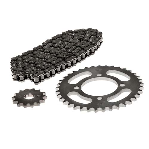 Zincir Dişli Seti Ön Dişli+Arka Dişli Set(15-37)Crypton