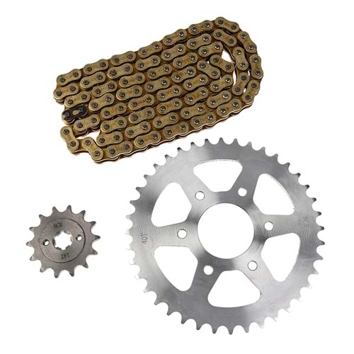 Zincir Dişli Seti Bajaj Pulsar Ns200 40/14