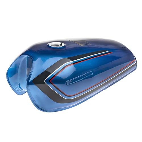 Benzin Deposu Oem Mavi Cg 125