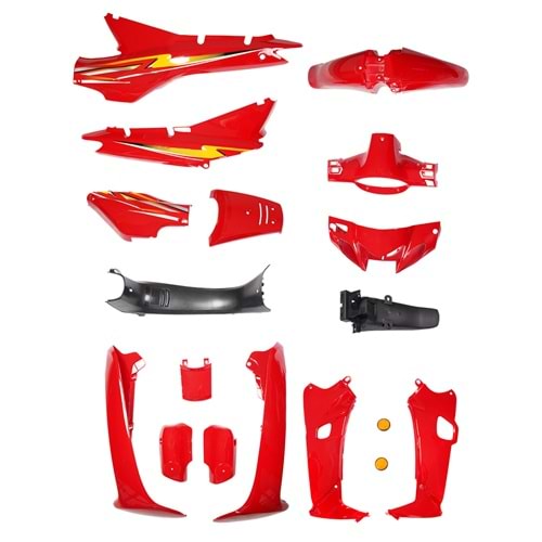 Kaporta Seti Kırmızı Cup Kh 100