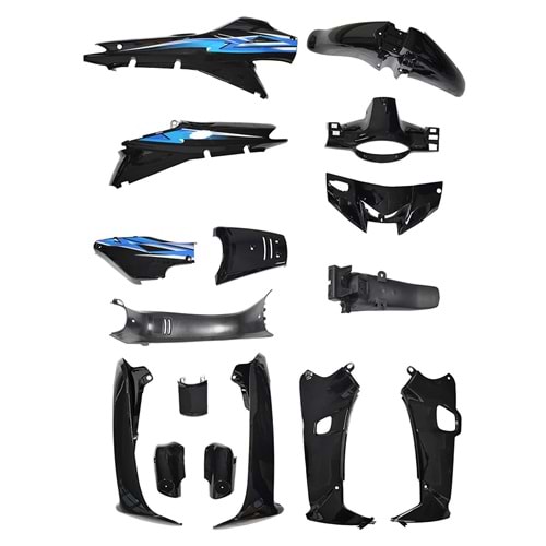 Kaporta Seti Siyah Cup Kh 100