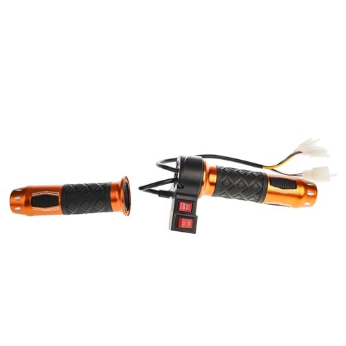 Gaz Kolu[Takım] [3 Vites/İleri-Geri]Sarı E-Bıke