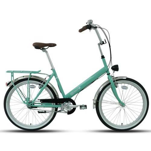 Carraro Poni 24 Jant 3V V Turkuaz Beyaz Şehir Bisikleti