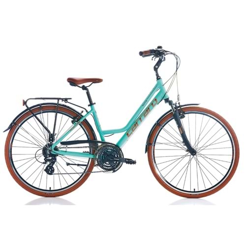 Carraro Elıte 805 28 Jant 24V V Mat Turkuaz Kahve Bakır Şehir Bisikleti