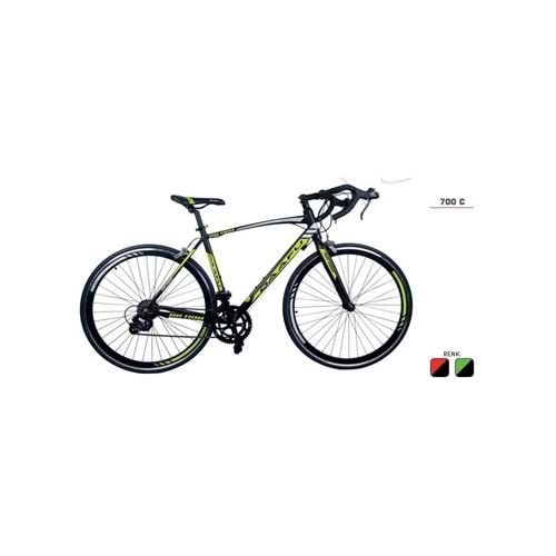 Daafu Rd1100 28 Jant Siyah Yeşil Yol Yarış Bisikleti