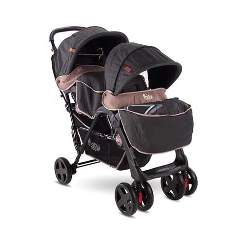 P-738 İkiz Puset ( Kahve )