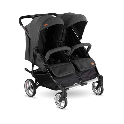 Bh-3077 Cıty-Twın İkiz Puset (Siyah)