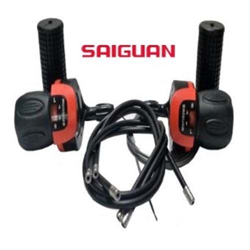 Koldan Vites Kolu Göstergeli Kırmızı 3X7