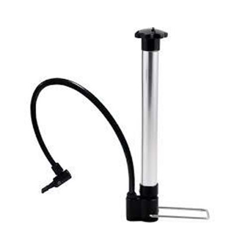 Kısa Aluminyum Pompa Kromaj Poşetli Tek Ağızlı