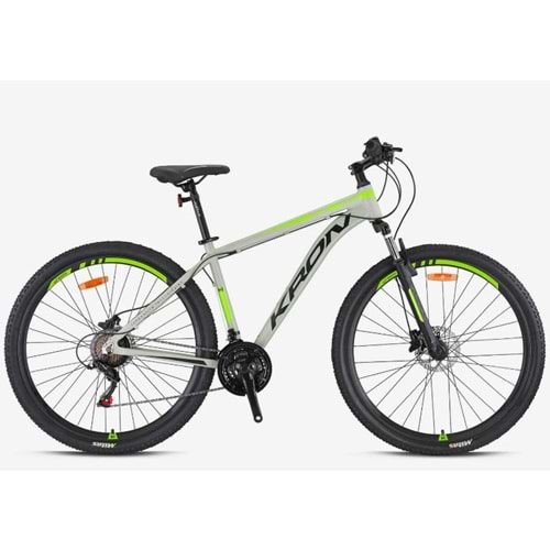 Kron Xc 75 27,5 Jant Mtb K:17 21V M.D Mat Bej Neon Sarı Füme Dağ Bisikleti