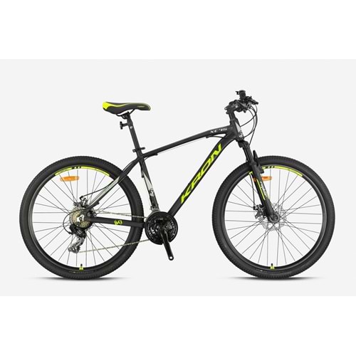 Kron Xc 75 26 Jant Mtb K:14 21V Md Mat Siyah Neon Sarı Bej Dağ Bisikleti