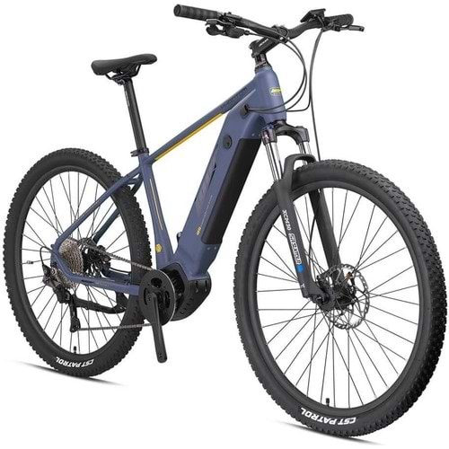 Loop Phantom 29 Jant K:19 10V Mat Gri Siyah Sarı Elektirikli Bisiklet