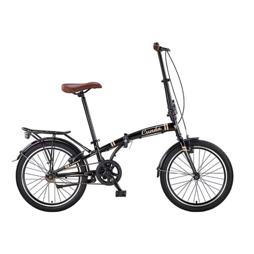Ümit Cunda 20 Jant 6V V Siyah Gold Katlanır Bisiklet