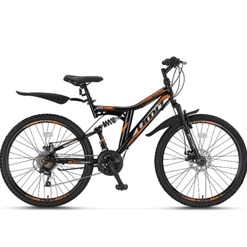 Ümit Black Rider 2D 26 Jant Md Siyah Turuncu Dağ Bisikleti