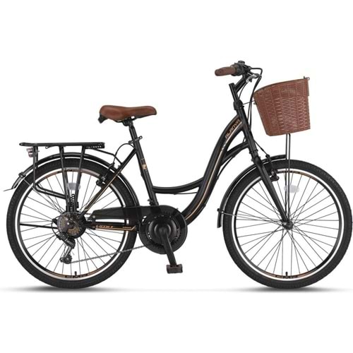 Ümit Alanya 28 Jant V Siyah Kahverengi Şehir Bisikleti