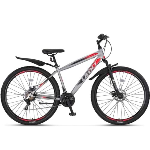 Ümit Faster 29 Jant 2D-21 Vites Gümüş Kırmızı Dağ Bisikleti