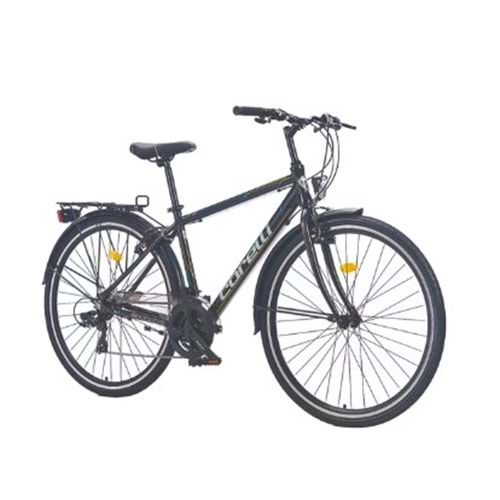 Corelli Retropol-M 700C 28 Jant K:20 21V V Koyu Mavi Yeşil Krem Şehir Bisikleti