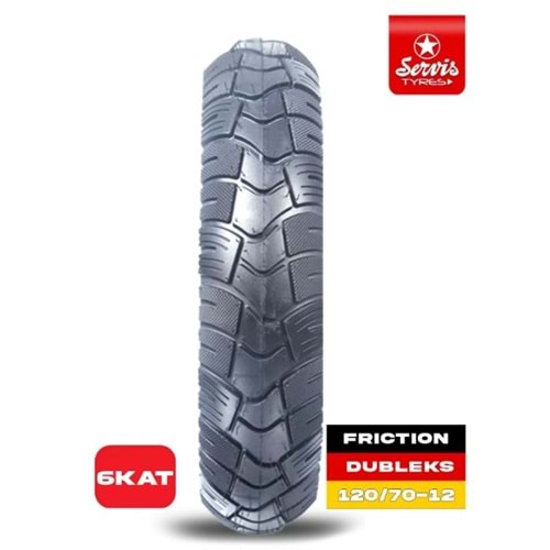 120/70-12 Frıctıon Tl Dış Lastik Servis