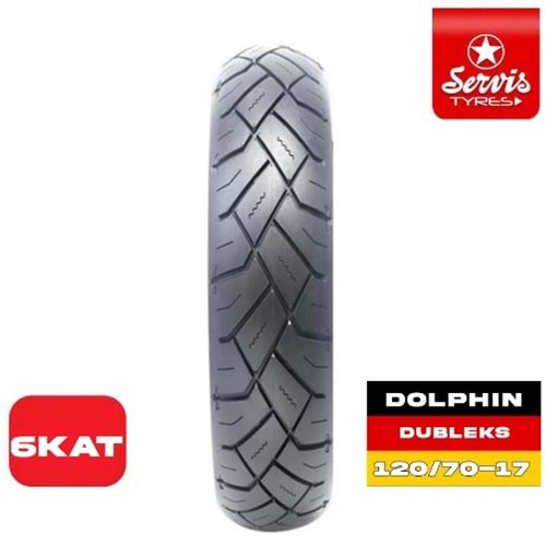 120/70-17 Dolphın Tl Dış Lastik Servis