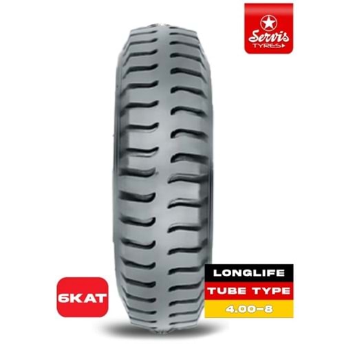 4.00X8 F-Tt 6 Pr Dış Lastik Long Life