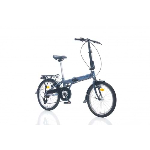 Corelli Simple 20 Jant K:16 7 Vites Gri Yeşil Katlanır Bisiklet