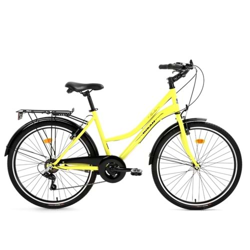 Bisan Smıle 28 Jant K:44 7V V Sarı Siyah Şehir Bisikleti