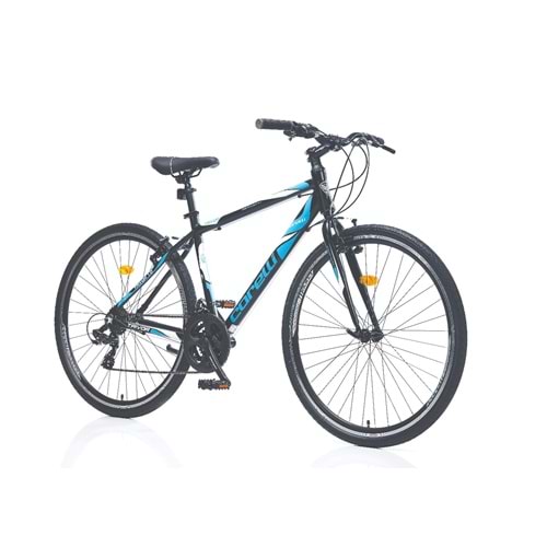 Corelli Trivor 700C 1.0 28 Jant K:20 V Koyu Gri Mavi Beyaz Şehir Bisikleti
