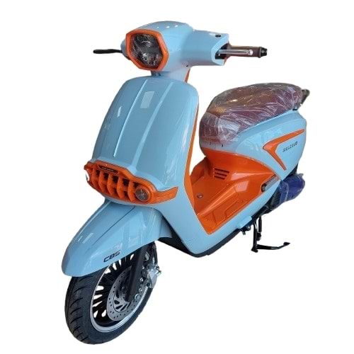 Salcano Vıenna 125 Cc Açık Mavi Turuncu Renk Motosiklet