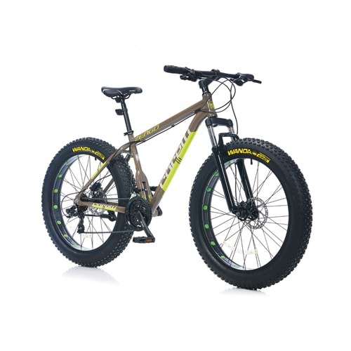 Corelli Zengo 26 Jant K:16 21V Hd Gri Yeşil Fat Bike